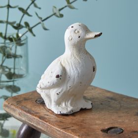 Cast Iron Duckling Figurine