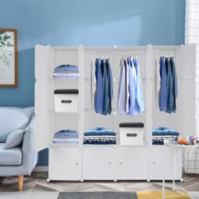 4-storey 16 Grid Cube Wardrobe