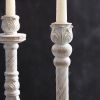 Set of Two Balmoral Taper Candle Holders - Elegant Home Decor Accessories