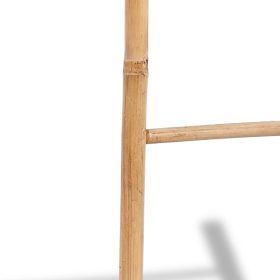 vidaXL Bamboo Towel Ladder with 6 Rungs