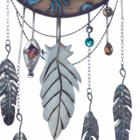 Crescent Moon Dream Catcher Wall Decor