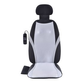 VEVOR Shiatsu Back Massager with Heat, Massage Seat Cushion with 2-Group Back Shiatsu Rollers and 2 Seat Vibration Motors