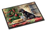 Boykin Spaniel Christmas Cookies Doormat Front Door Mat Indoor Outdoor Rugs for Entryway, Non Slip Washable Low Pile, 24H X 36W