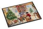 Havanese Christmas Cookies Doormat Front Door Mat Indoor Outdoor Rugs for Entryway, Non Slip Washable Low Pile, 24H X 36W