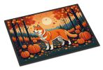 Akita Fall Doormat Front Door Mat Indoor Outdoor Rugs for Entryway, Non Slip Washable Low Pile, 24H X 36W