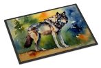 Wolves Wolf Doormat Front Door Mat Indoor Outdoor Rugs for Entryway, Non Slip Washable Low Pile, 24H X 36W