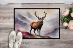 Highland Red Deer Doormat Front Door Mat Indoor Outdoor Rugs for Entryway, Non Slip Washable Low Pile, 24H X 36W