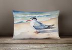 Birds, Birds, Birds Throw Pillow Throw Pillow for Indoor Couch Bed Outdoor Patio Washable, Tern 7530,12Hx16W