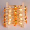 1 Roll Of Bunny Carrot String Lights Battery Operated