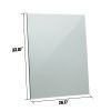 33.07"L x 26.77"W Mirror for Wall;  Hanging Mirror for Salon;  Barbershop;  Bathroom;  Bedroom