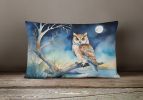 Birds, Birds, Birds Throw Pillow Throw Pillow for Indoor Couch Bed Outdoor Patio Washable, Owl 7531,12Hx16W