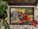 Bengal Tiger Doormat Front Door Mat Indoor Outdoor Rugs for Entryway, Non Slip Washable Low Pile, 24H X 36W