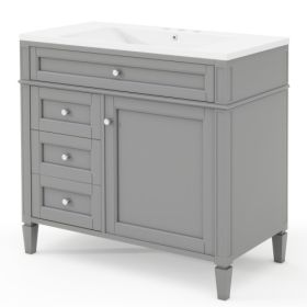 36-inch Bathroom Vanity With Top Sink