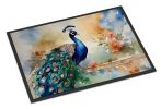 Peacock Doormat Front Door Mat Indoor Outdoor Rugs for Entryway, Non Slip Washable Low Pile, 24H X 36W