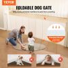 VEVOR Retractable Baby Gate, 34.2" Tall Mesh Baby Gate, Extends up to 116.1" Wide Retractable Gate for Kids or Pets