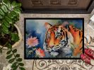 Tiger Doormat Front Door Mat Indoor Outdoor Rugs for Entryway, Non Slip Washable Low Pile, 24H X 36W