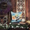 Pelican Soaring Throw Pillow Machine Washable, Indoor Outdoor Decorative Pillow for Couch, Bed or Patio, 18Hx18W